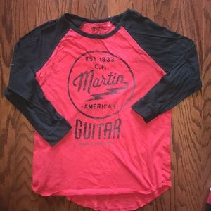 Lucky Brand Martin Guitar Long sleeve